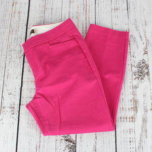 Crosby Hot Pink Ankle Dress Pants Size 10
